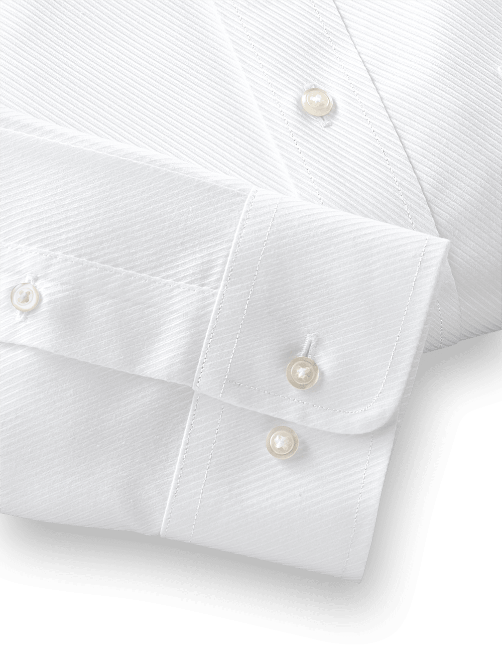 Alternate Image of Non-iron Cotton Twill Spread Collar Dress Shirt-3