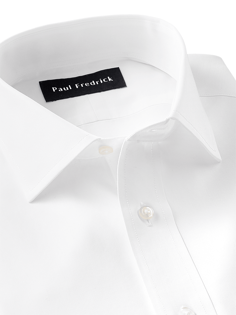 Alternate Image of Supima Non-iron Cotton Solid Color Spread Collar Dress Shirt-2
