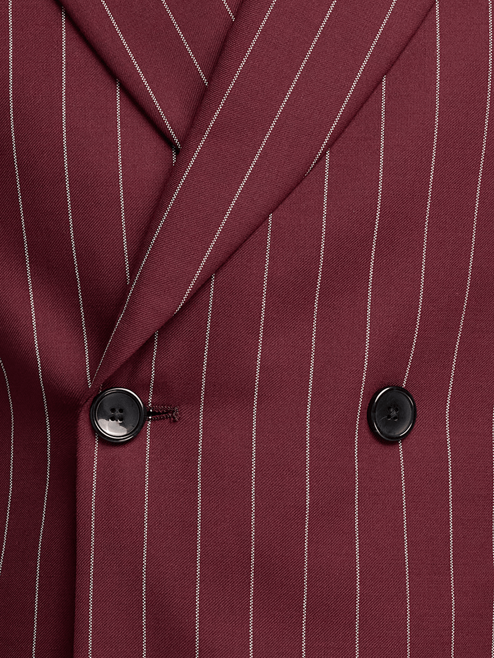 Alternate Image of Wool Stretch Stripe Double Breasted Peak Lapel Suit-4