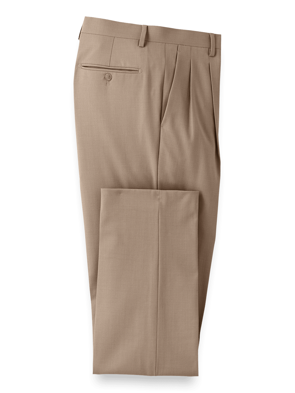 Alternate Image of Wool Stretch Bengaline Single Breasted Peak Lapel Suit-9