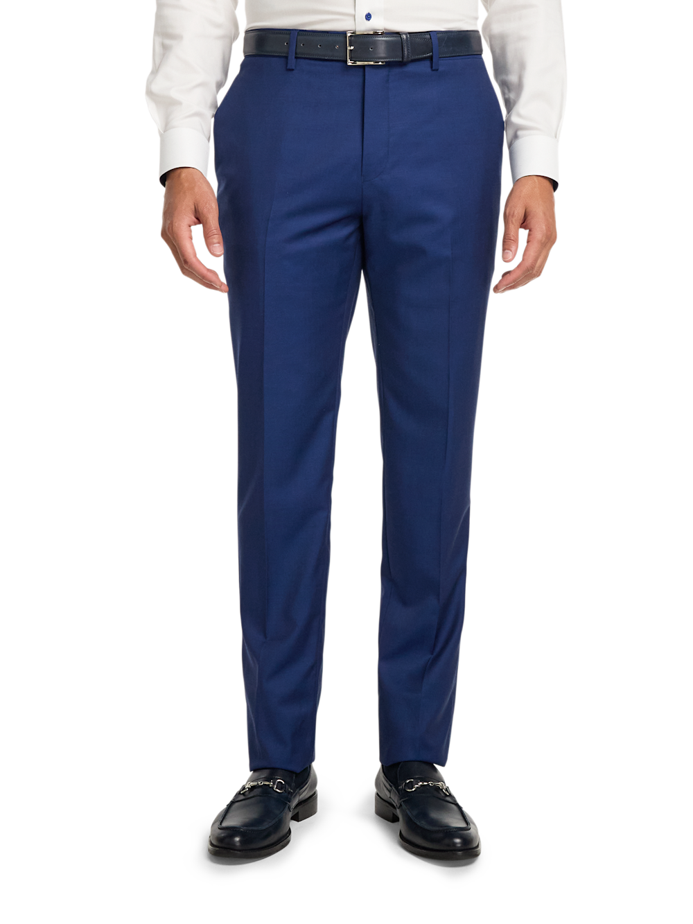 Alternate Image of Wool Solid Single Breasted Notch Lapel Suit-7