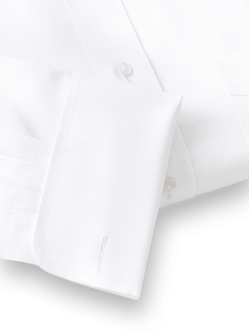 Alternate Image of Impeccable Non-iron Cotton Pinpoint Straight Collar French Cuff Dress Shirt-4
