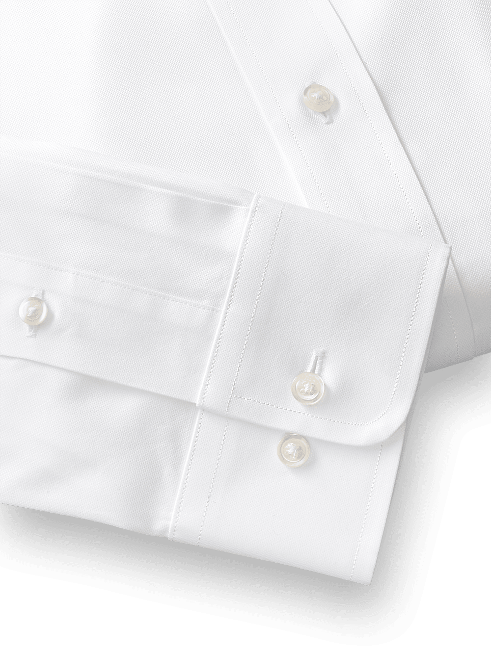 Alternate Image of Superfine Egyptian Cotton Solid Color Straight Collar Dress Shirt-3