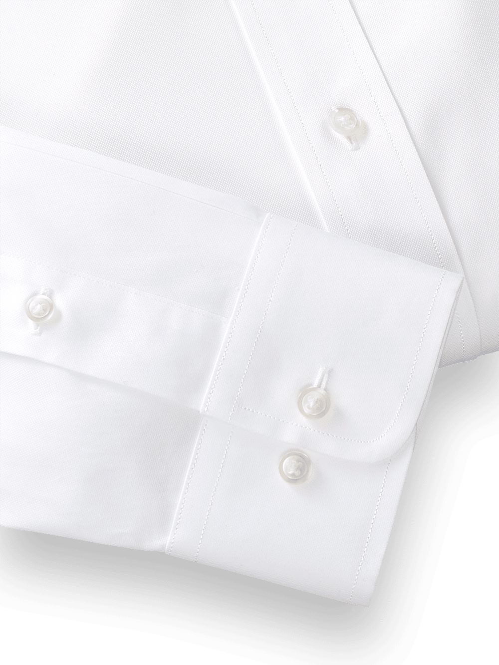 Alternate Image of Slim Fit Superfine Egyptian Cotton Solid Color Button Down Collar Dress Shirt-3