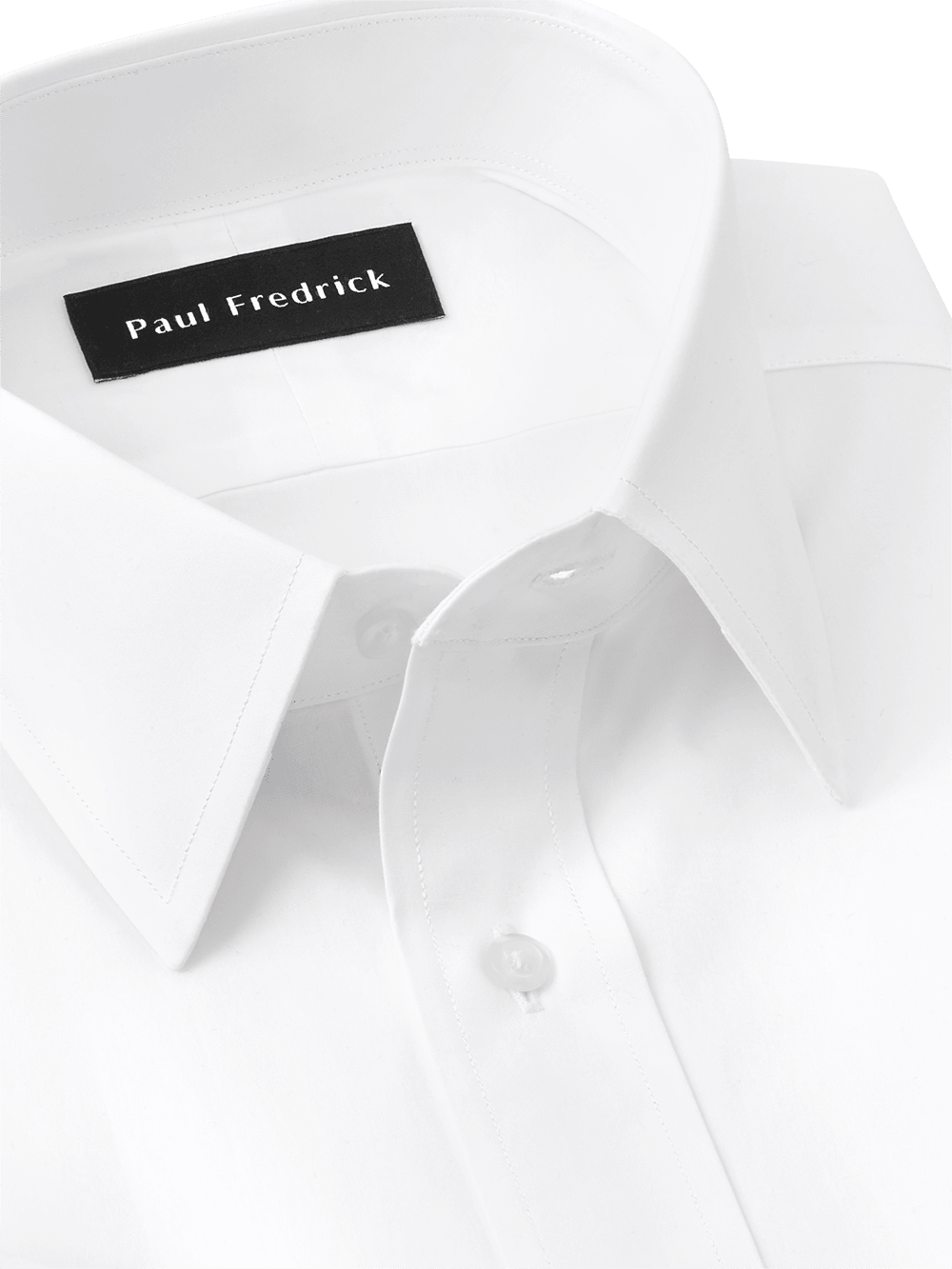 Alternate Image of Slim Fit Pure Cotton Broadcloth Straight Collar French Cuff Dress Shirt-3