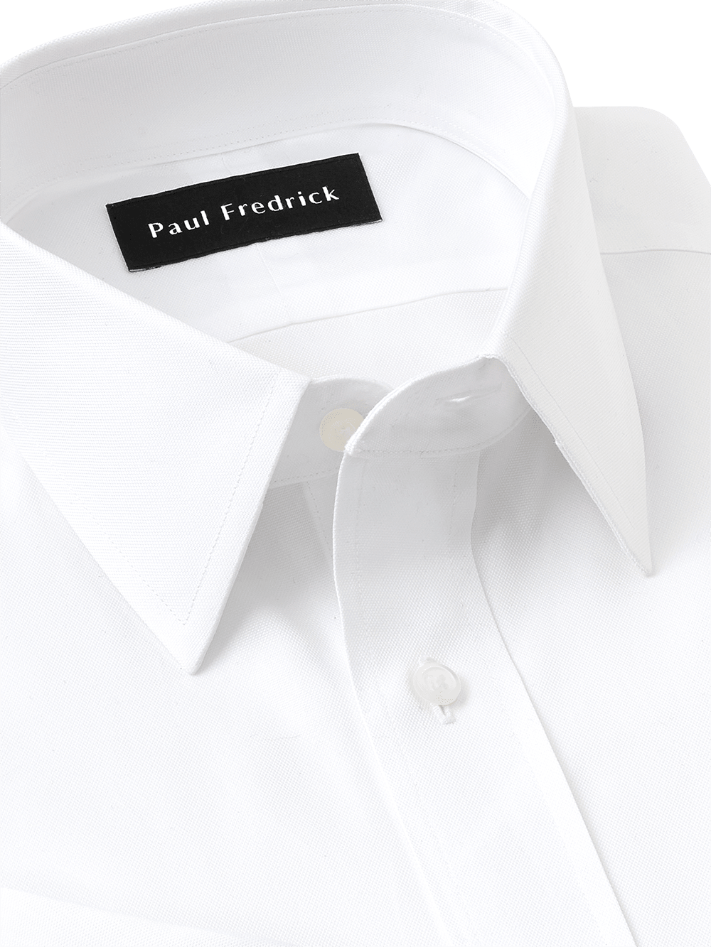 Alternate Image of Slim Fit Superfine Egyptian Cotton Solid Straight Collar French Cuff Dress Shirt�-3