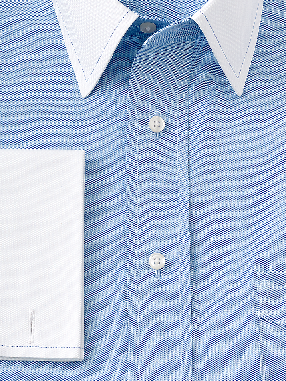 Alternate Image of Pure Cotton Solid Dress Shirt-2