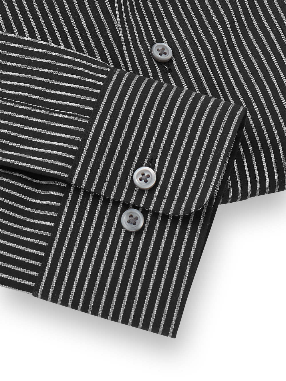 Alternate Image of Non-iron Cotton Stripe Dress Shirt-3
