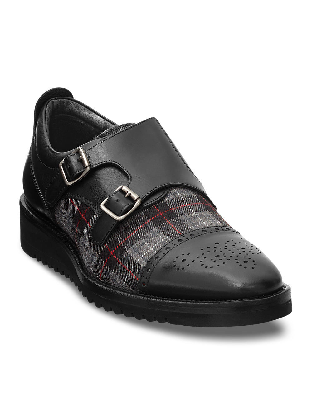 Product Image of Foster Hybrid Monk Strap-Black Multi