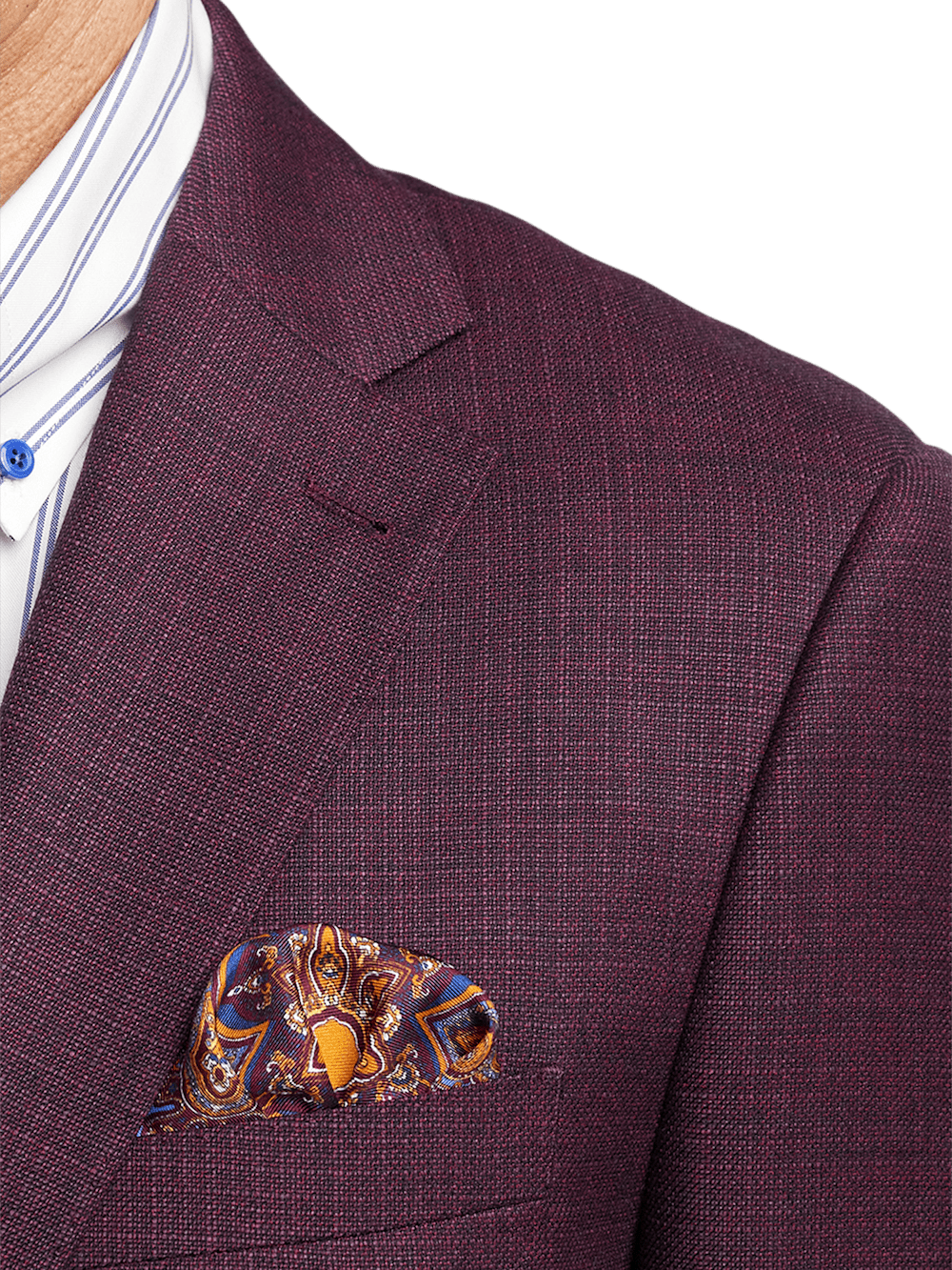 Alternate Image of Wool Single Breasted Notch Lapel Sport Coat-5