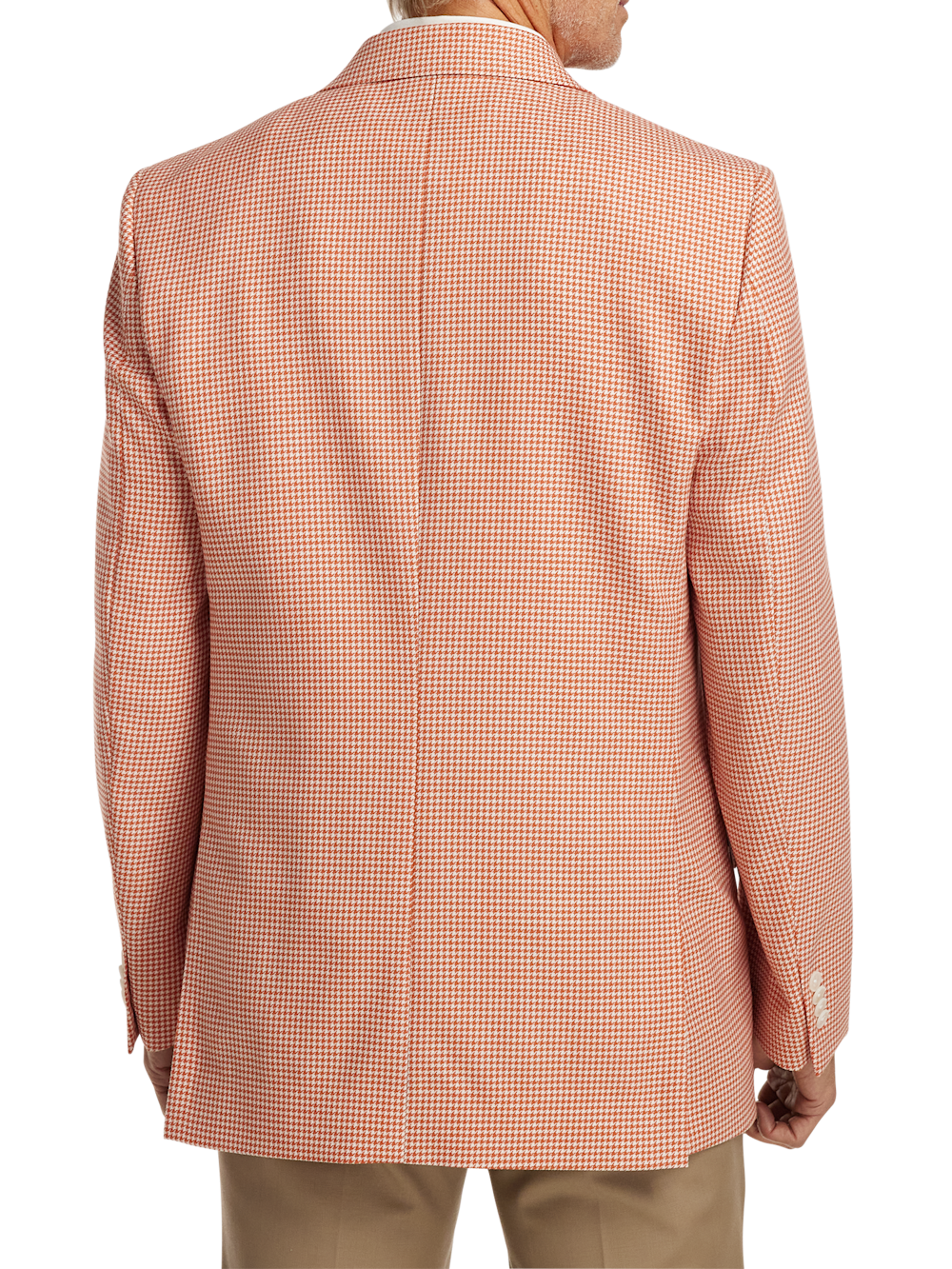 Alternate Image of Wool Houndstooth Single Breasted Peak Lapel Sport Coat-6