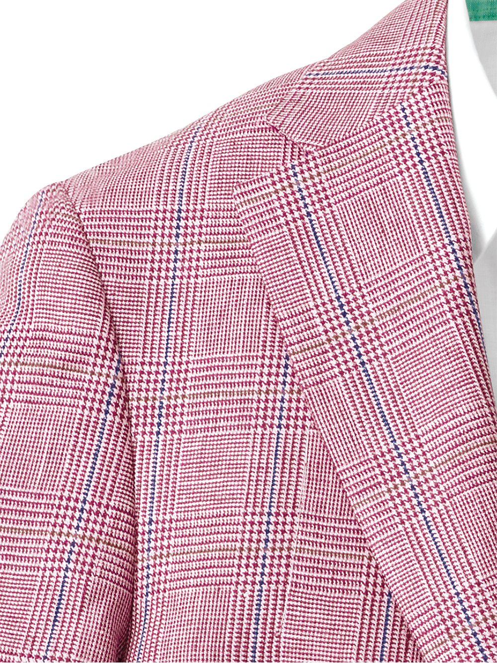 Alternate Image of Linen Glen Plaid Notch Lapel Sport Coat-2