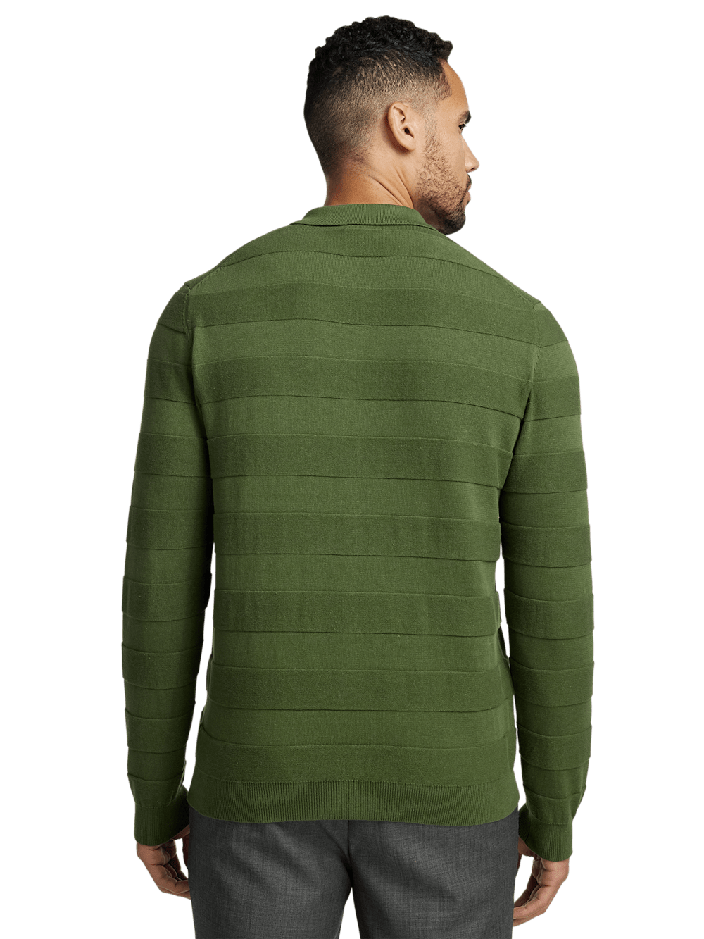 Alternate Image of Cotton Full Zip Polo-4