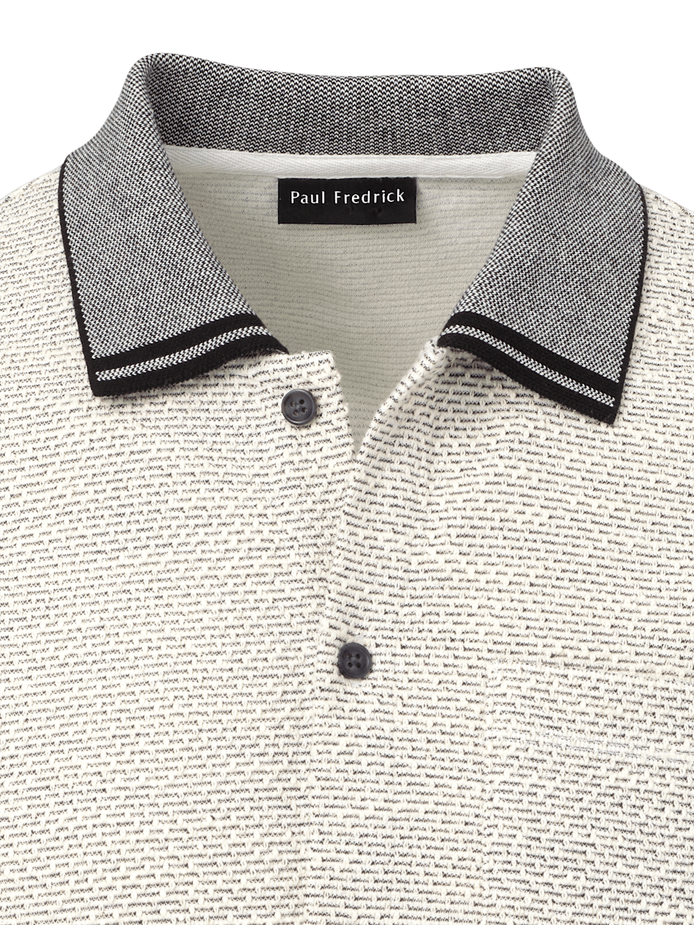 Alternate Image of Polyester Blend Button Front Polo-5
