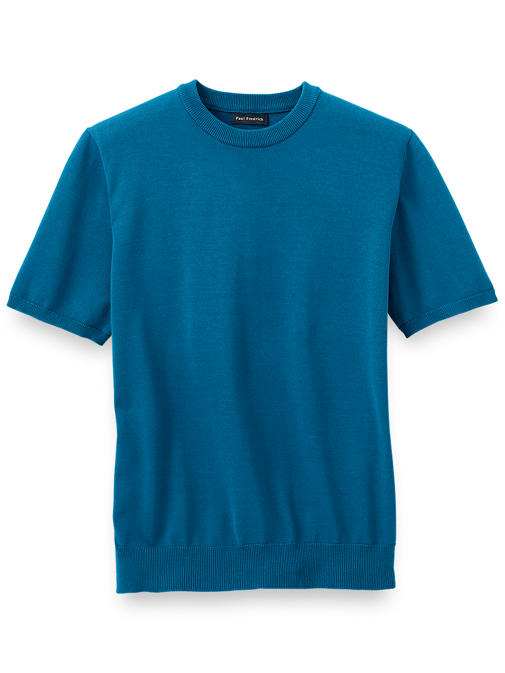 Product Image of Supima Cotton Crew Neck Sweater-Dark Teal