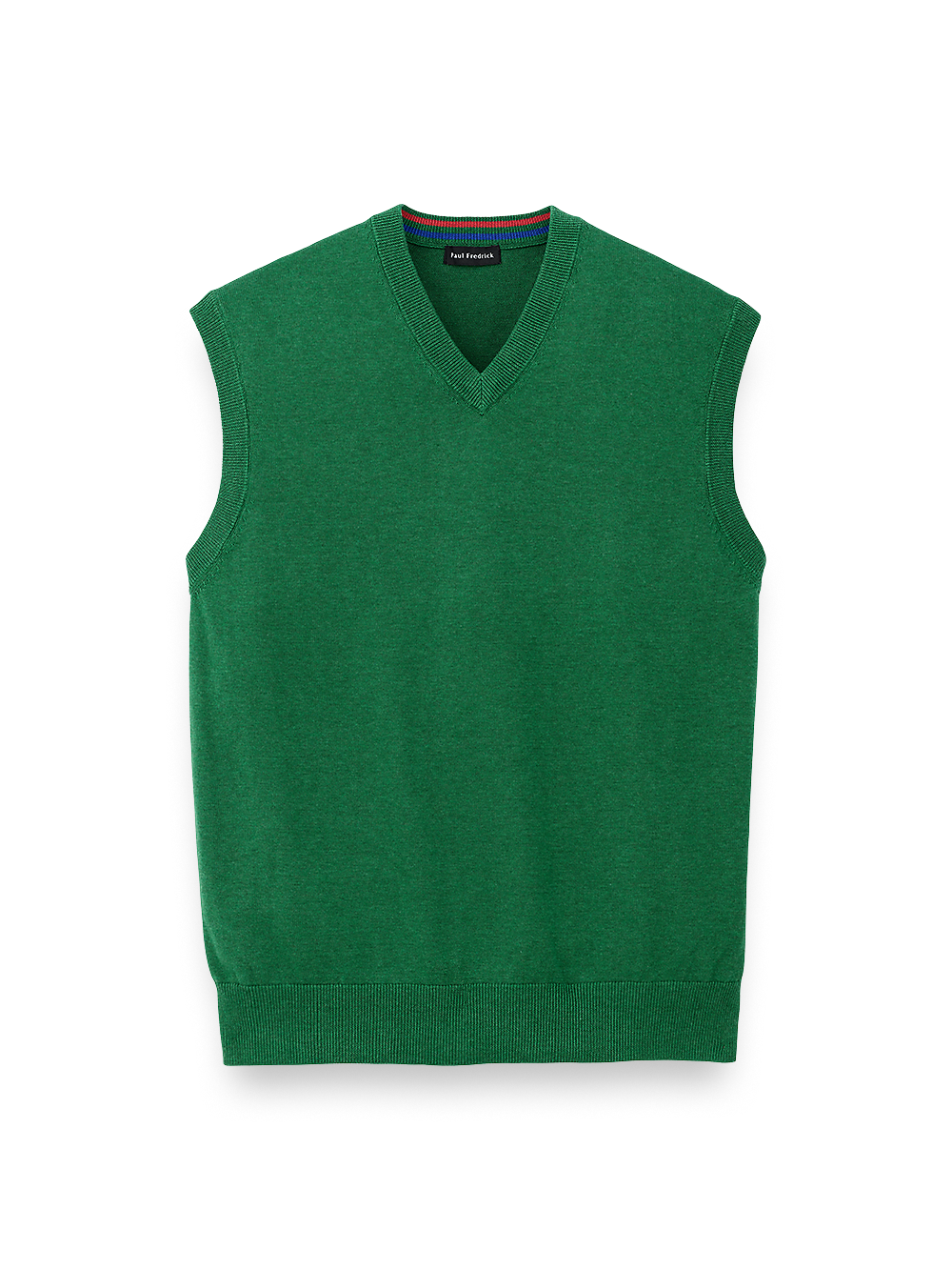 Product Image of Supima Cotton Vest-Green