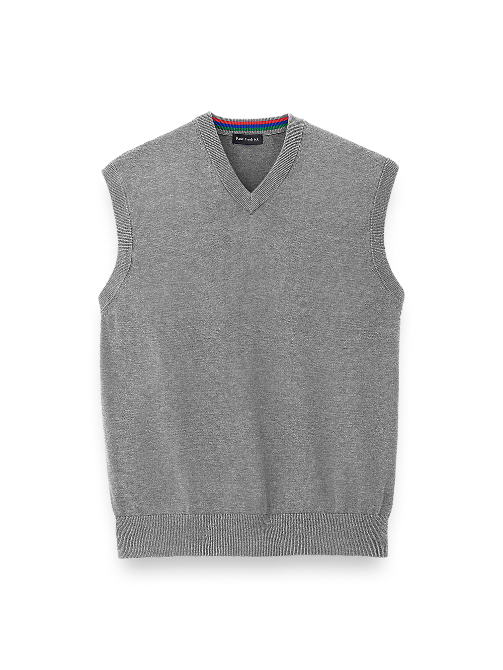 Product Image of Supima Cotton Vest-Medium Grey