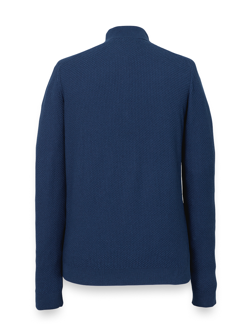 Alternate Image of Silk, Cotton & Cashmere Zip Mock Neck Sweater-2