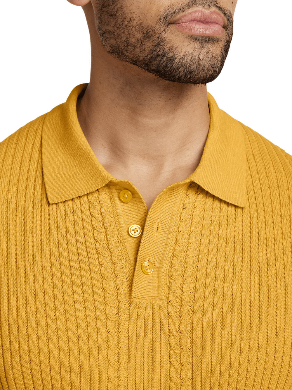 Alternate Image of Cotton Three Button Polo-2