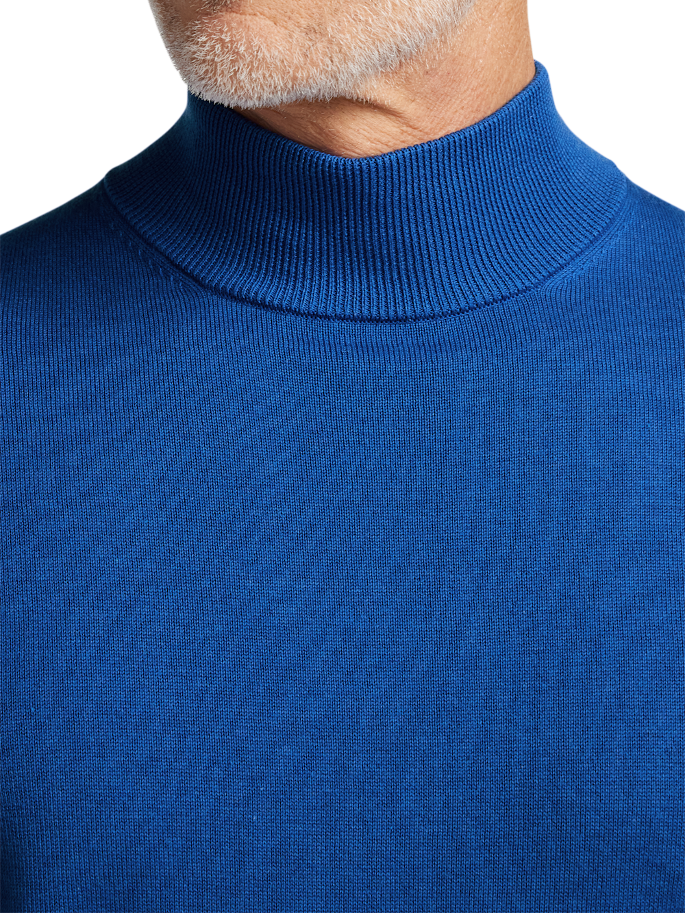 Alternate Image of Supima Cotton Mock Neck Sweater-2