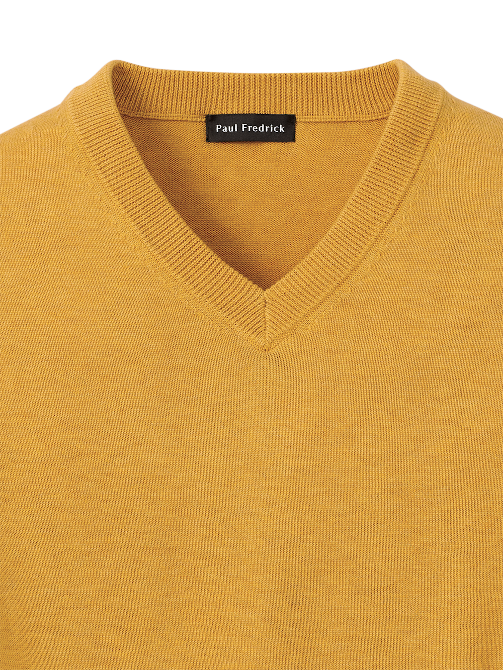 Alternate Image of Supima Cotton V-neck Sweater-5