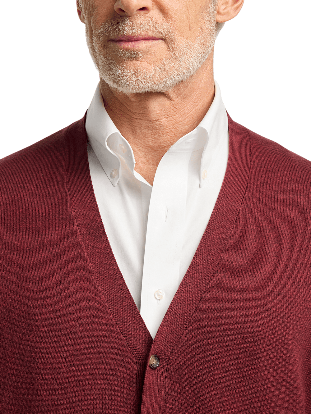 Alternate Image of Supima Cotton Button Front Cardigan-2