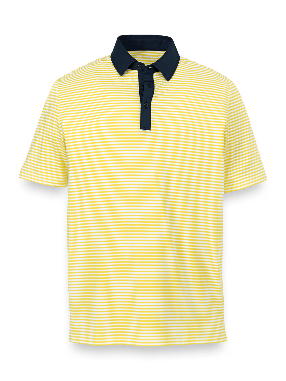 Product Image of Performance Blend Three Button Polo-Yellow