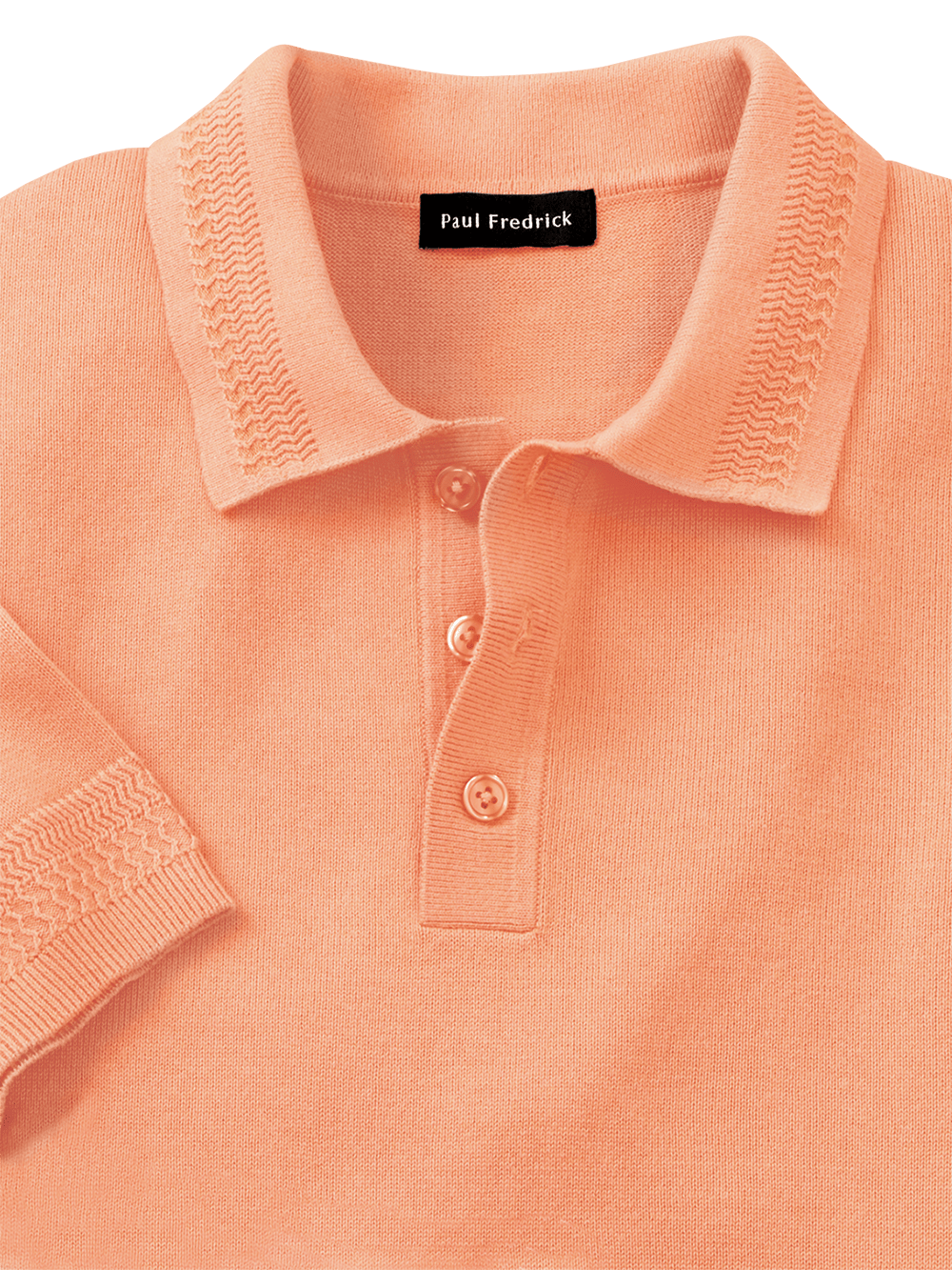 Alternate Image of Cotton Three Button Polo-1