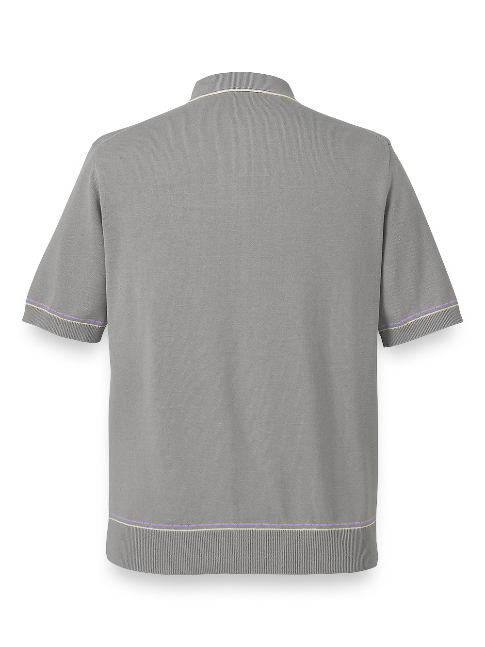 Alternate Image of Cotton Button Front Polo-1