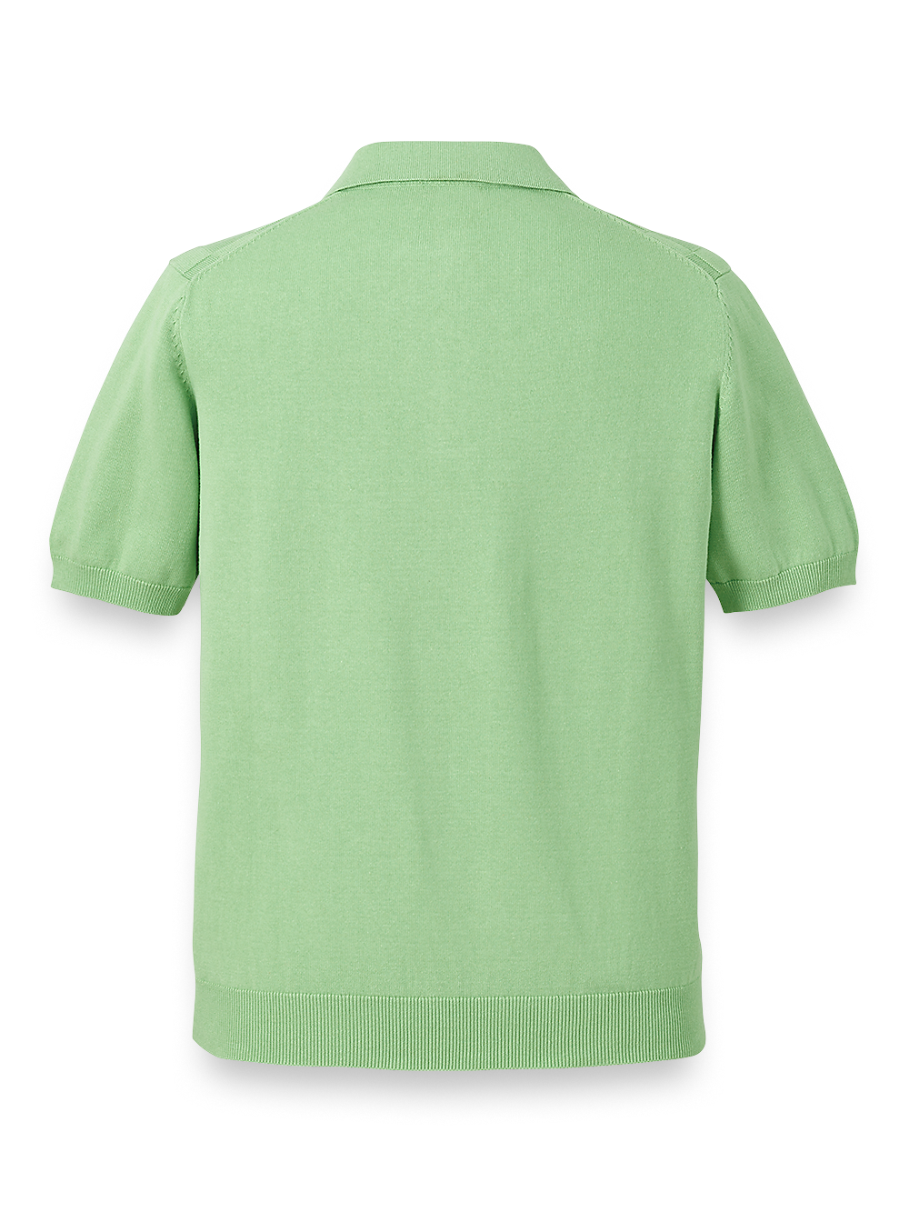 Alternate Image of Cotton Three Button Camp Collar Sweater-2