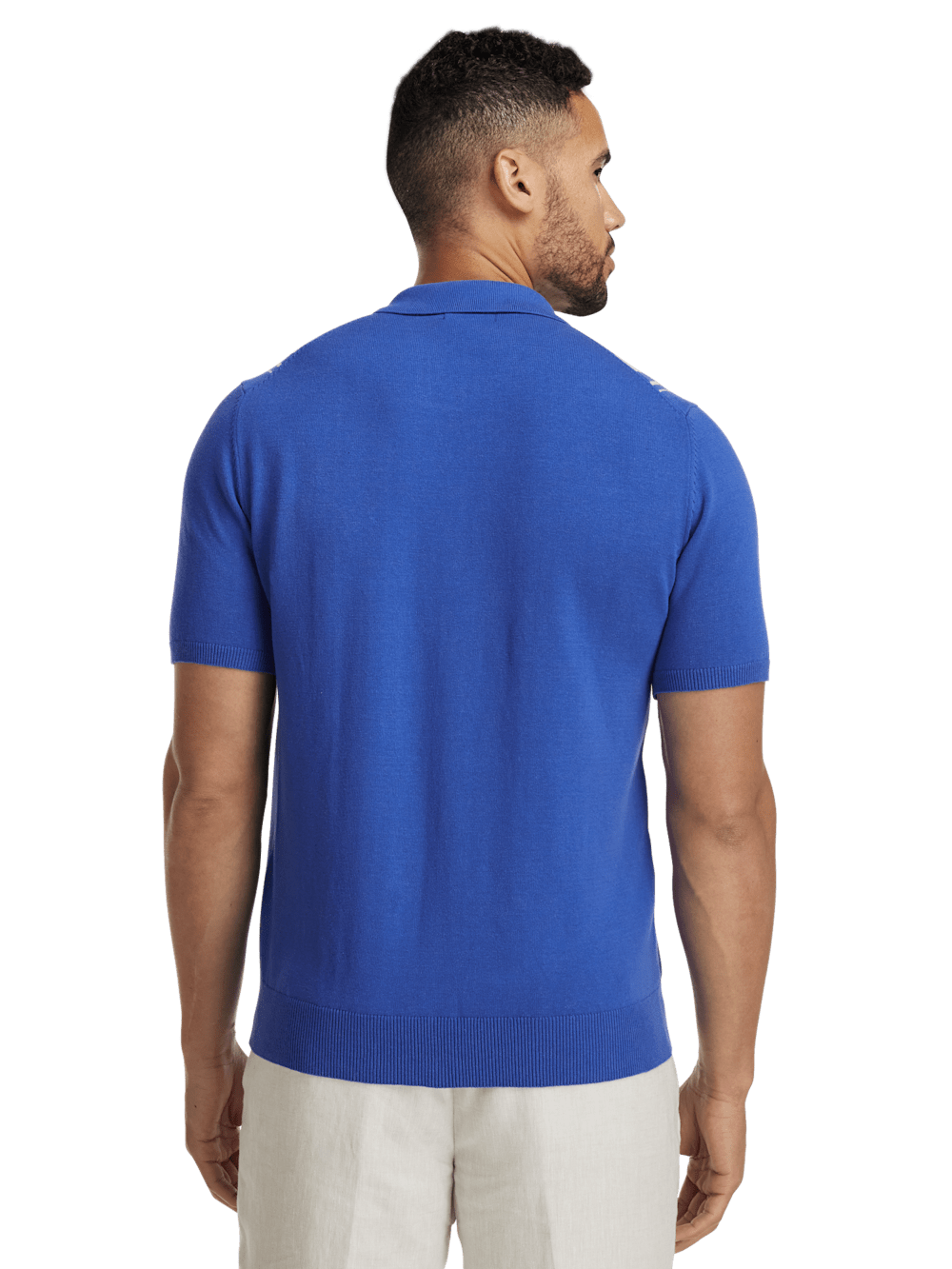 Alternate Image of Cotton Full Zip Polo-4