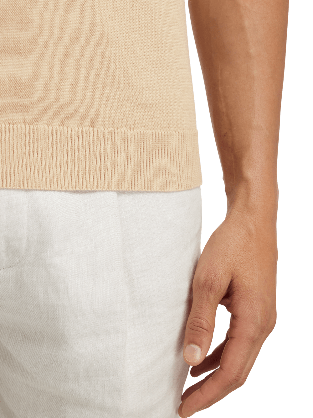 Alternate Image of Cotton Three Button Polo-3