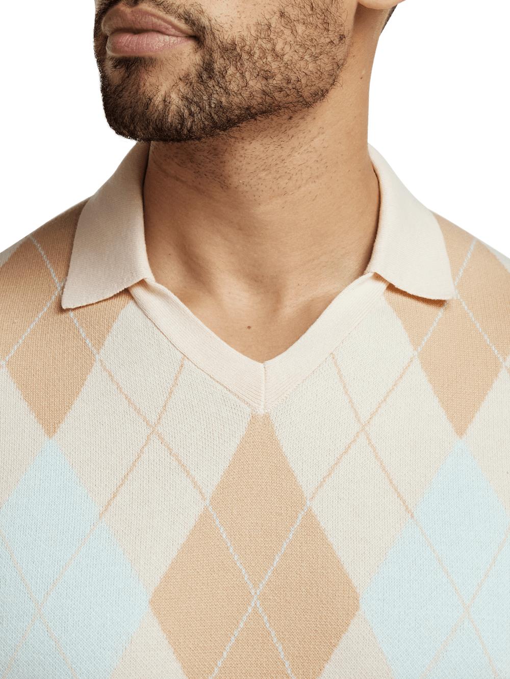 Alternate Image of Cotton V-neck Polo-2