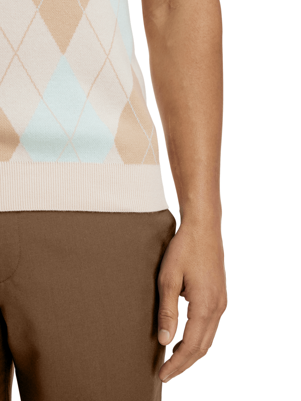 Alternate Image of Cotton V-neck Polo-3