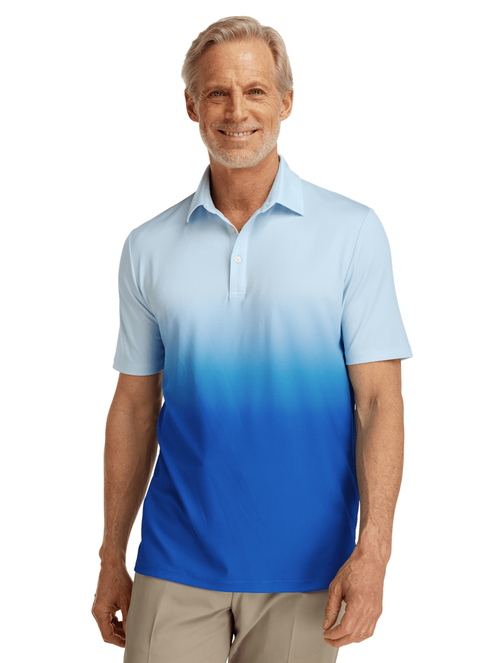 Alternate Image of Performance Blend Three Button Polo-1