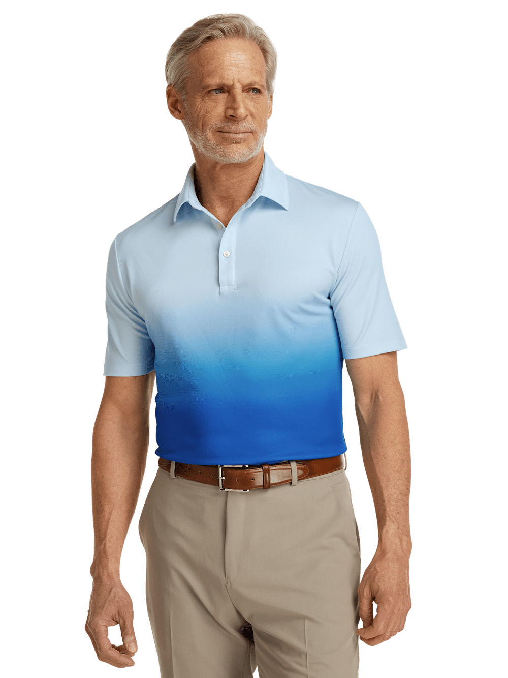 Alternate Image of Performance Blend Three Button Polo-4