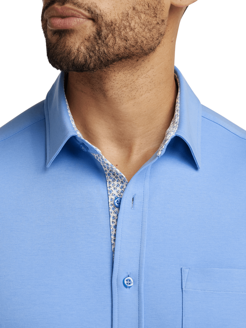 Alternate Image of Cotton Button Front Polo-2