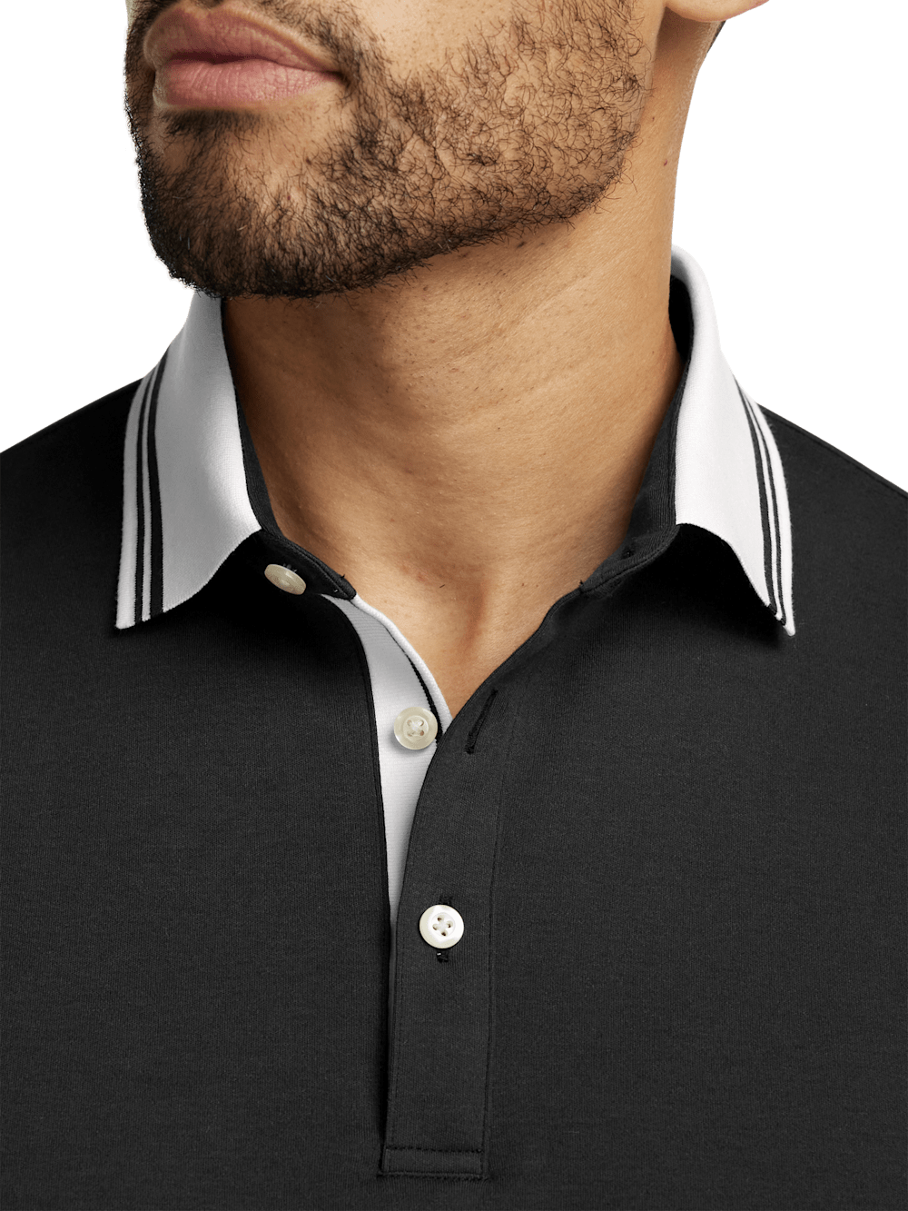Alternate Image of Cotton Three Button Polo-2