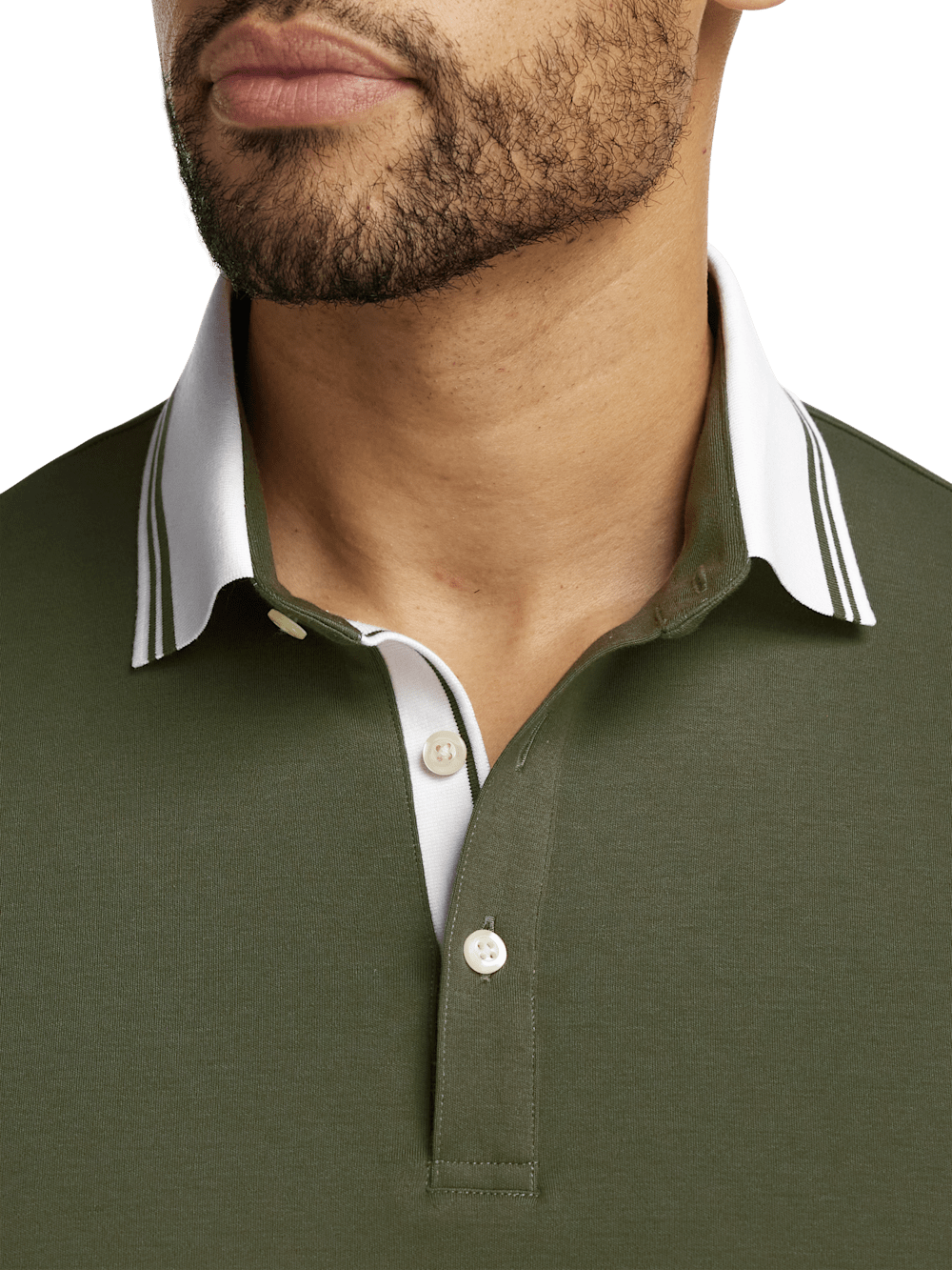 Alternate Image of Cotton Three Button Polo-2