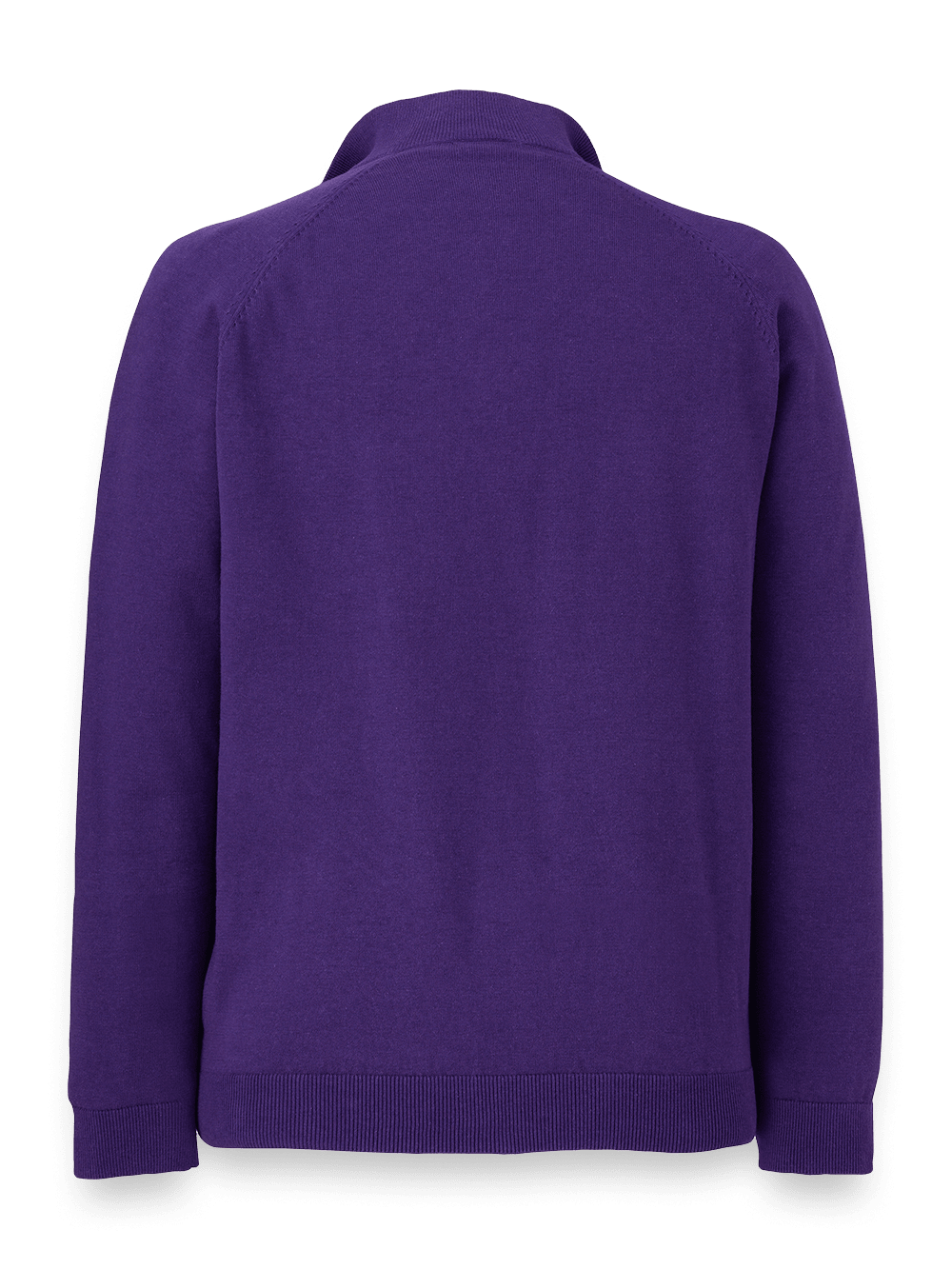 Alternate Image of Cotton Zip Mock Neck Sweater-2