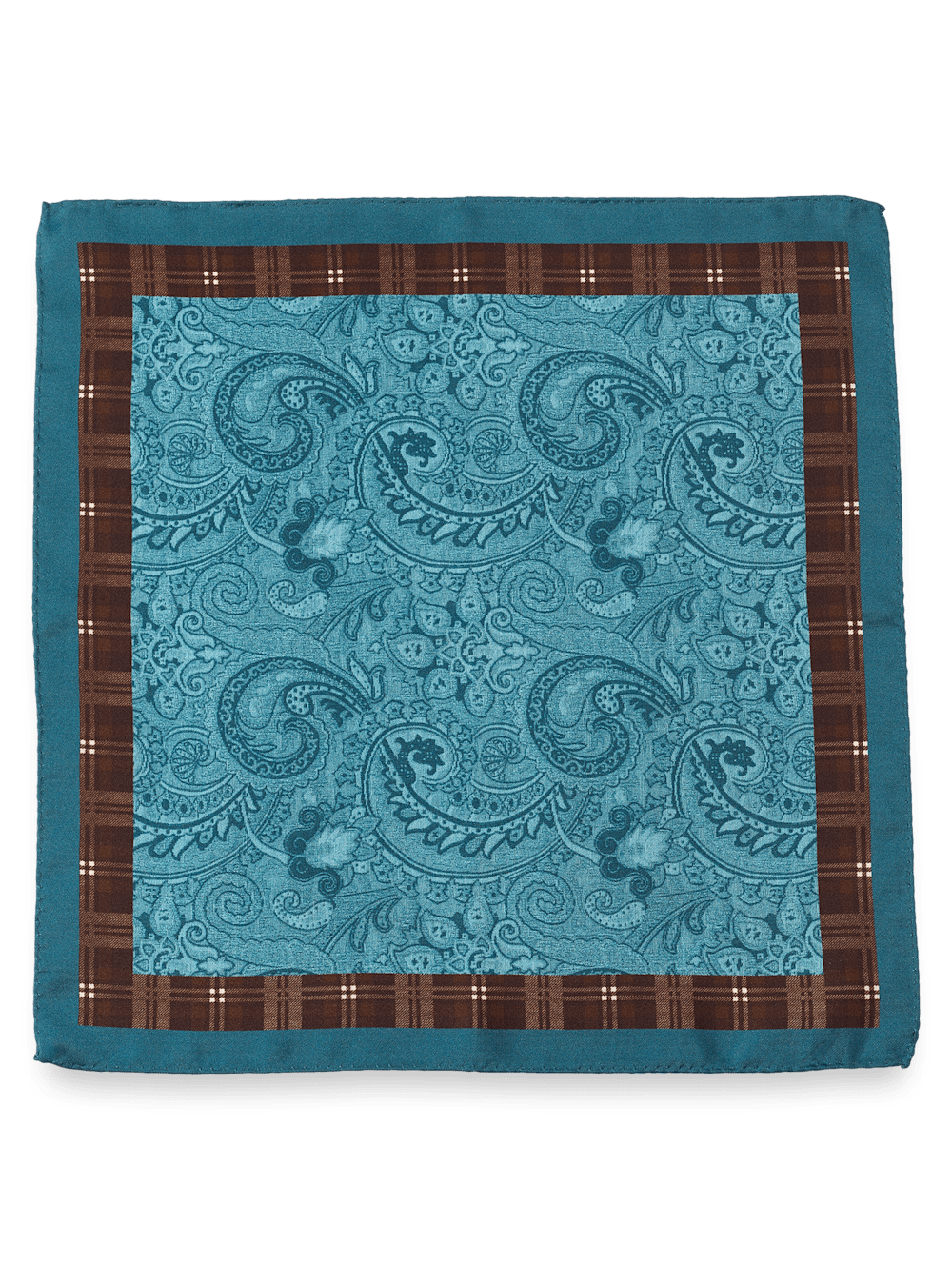 Alternate Image of Paisley Silk Pocket Square-1
