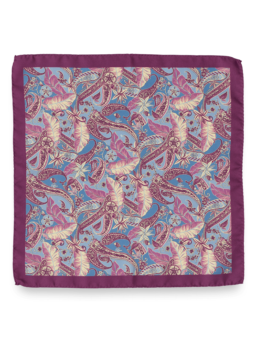 Alternate Image of Paisley Silk Pocket Square-1
