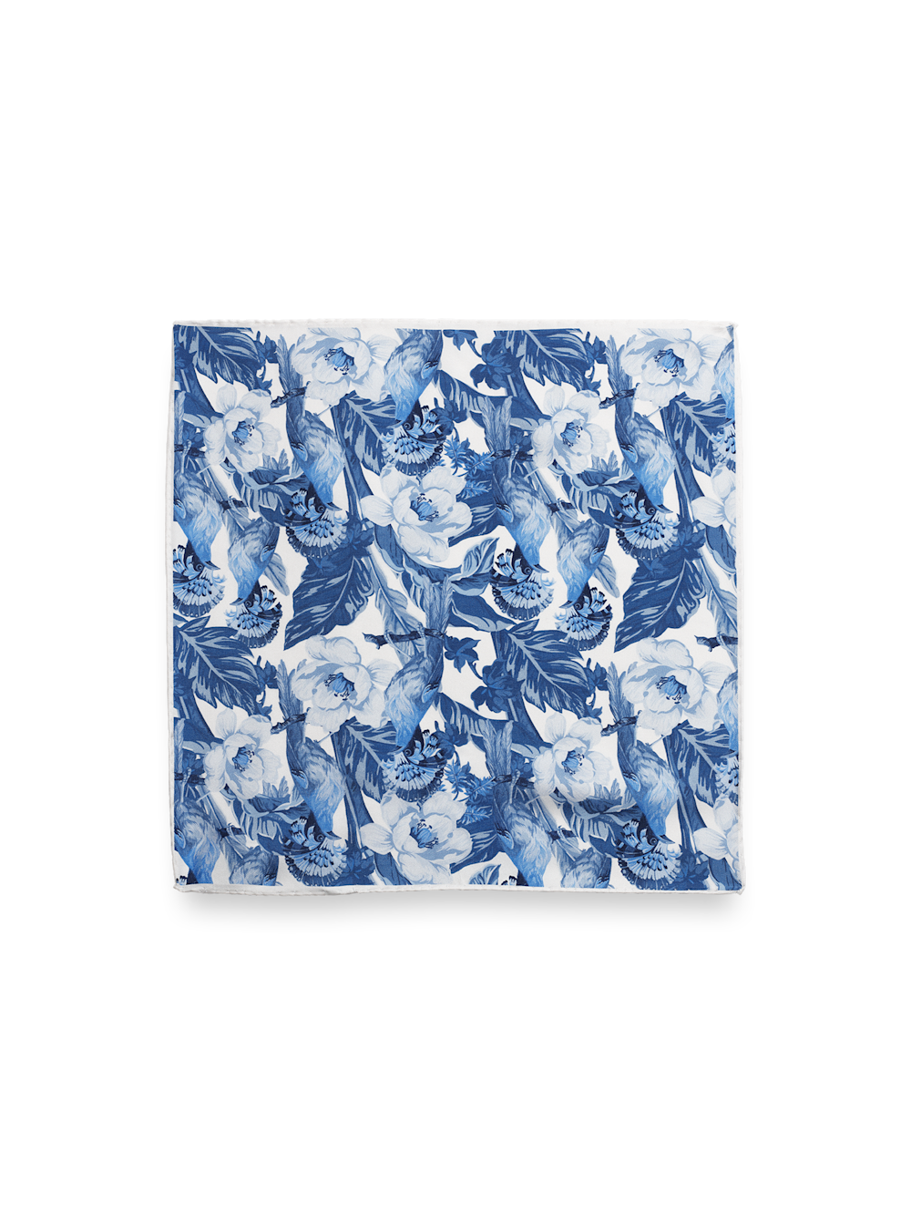 Alternate Image of Floral Silk Pocket Square-1