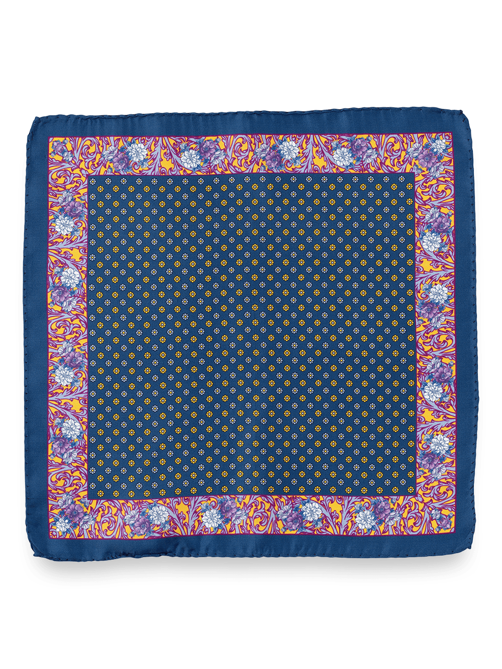 Alternate Image of Floral Silk Pocket Square-1