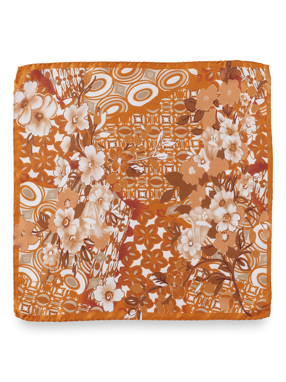 Alternate Image of Floral Silk Pocket Square-1