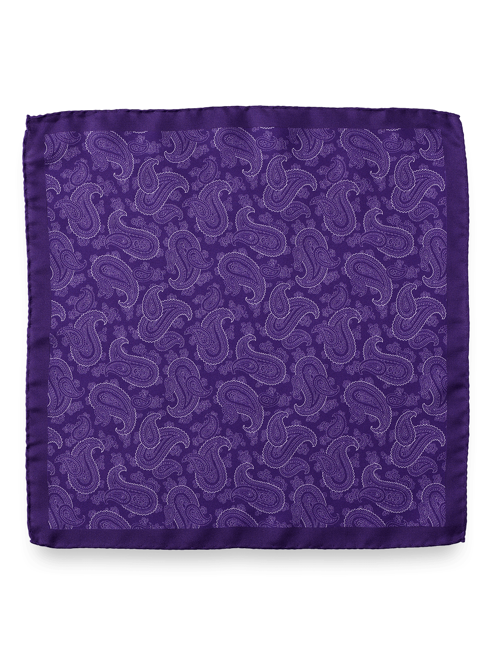 Alternate Image of Paisley Silk Pocket Square-1