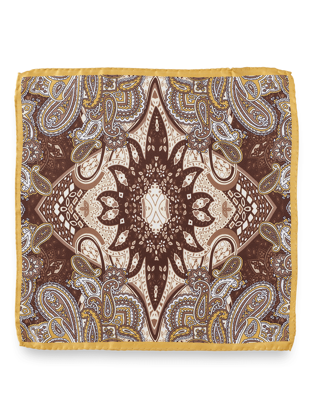 Alternate Image of Paisley Silk Pocket Square-1