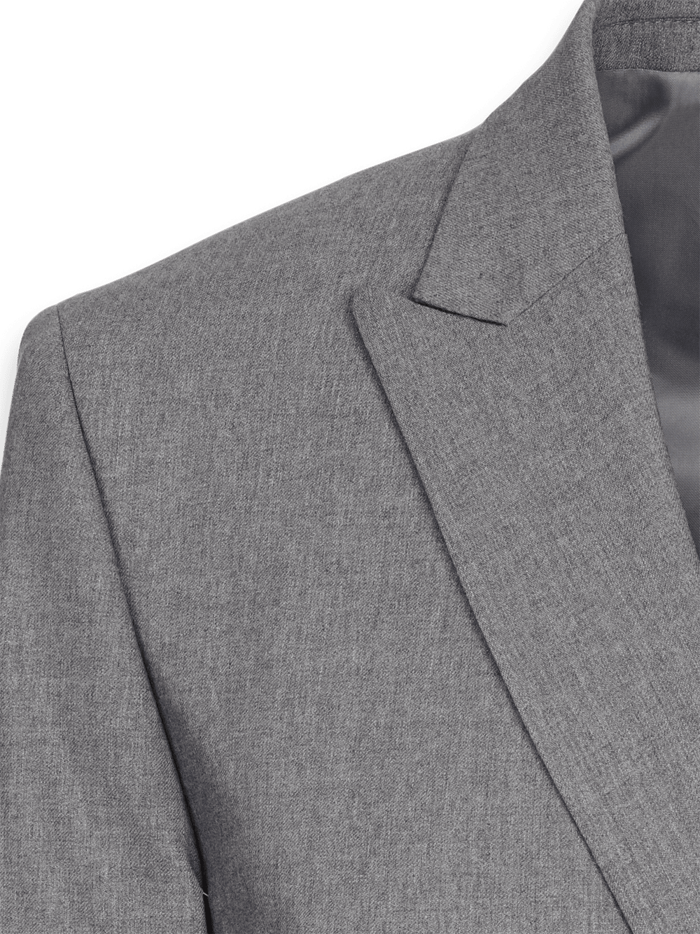 Alternate Image of Tailored Fit Essential Wool Double Breasted Peak Lapel Suit Jacket-2