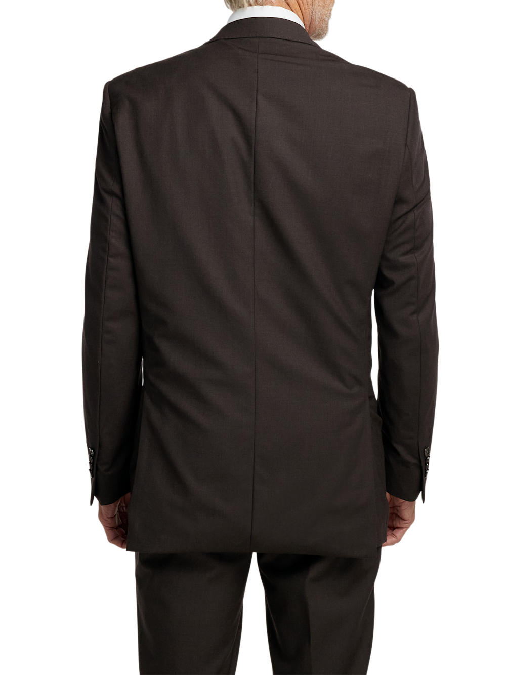 Alternate Image of Wool Stretch Bengaline Peak Lapel Suit Jacket-6