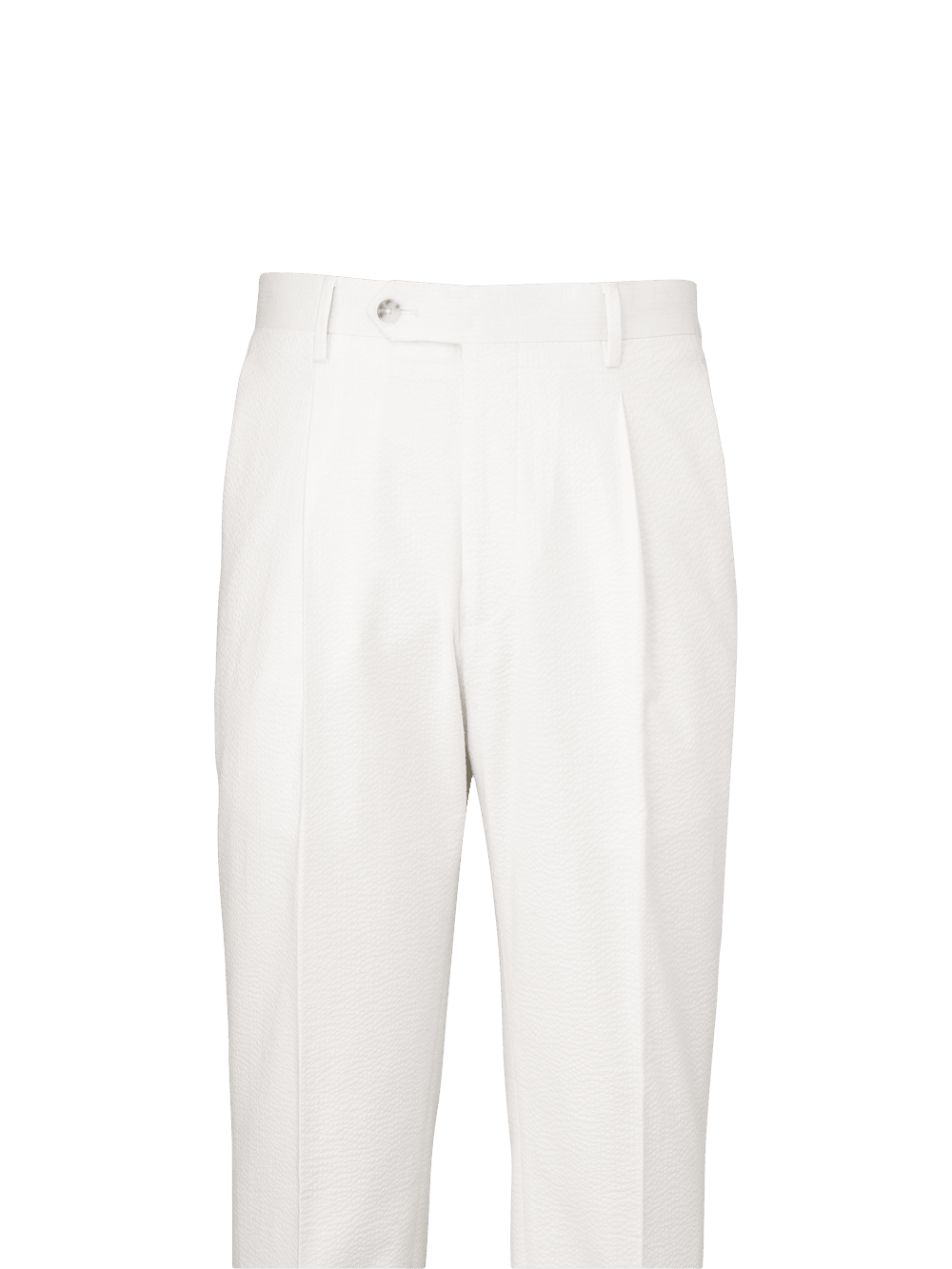 Alternate Image of Cotton Stretch Seersucker Single Pleat Suit Pants-1
